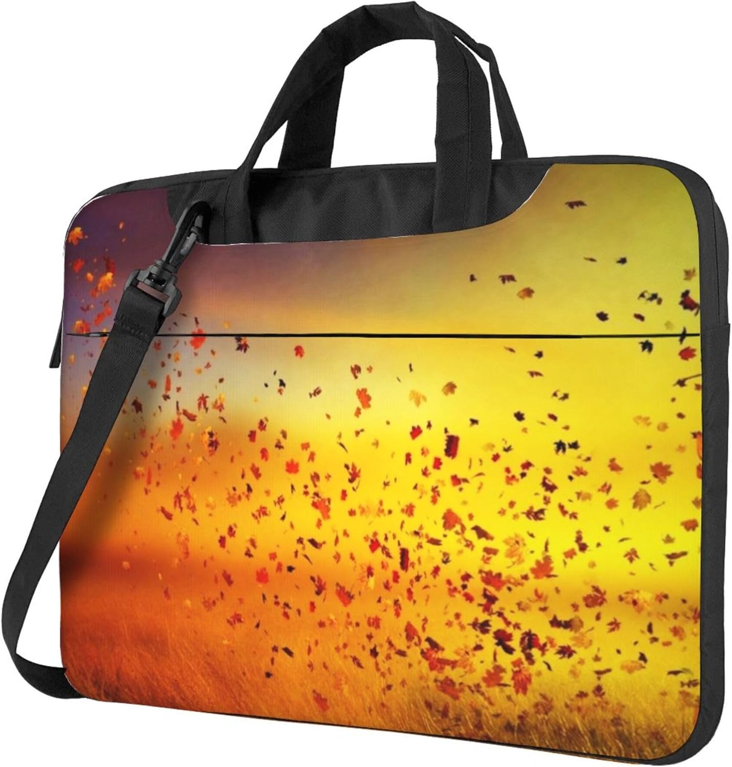 Red Butterfly Laptop Shoulder Bag for Men Women, Computer