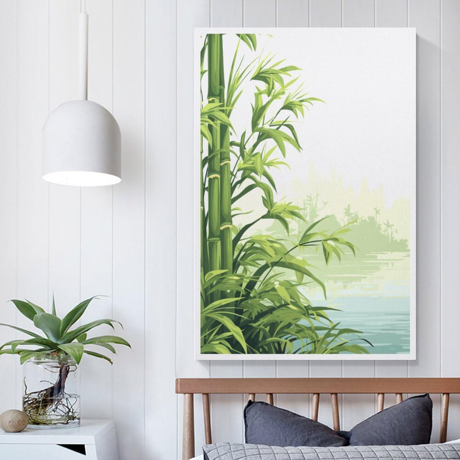 Amazon.com: Aihgkzx Bamboo Landscape Peaceful Bamboo Zen Travel
