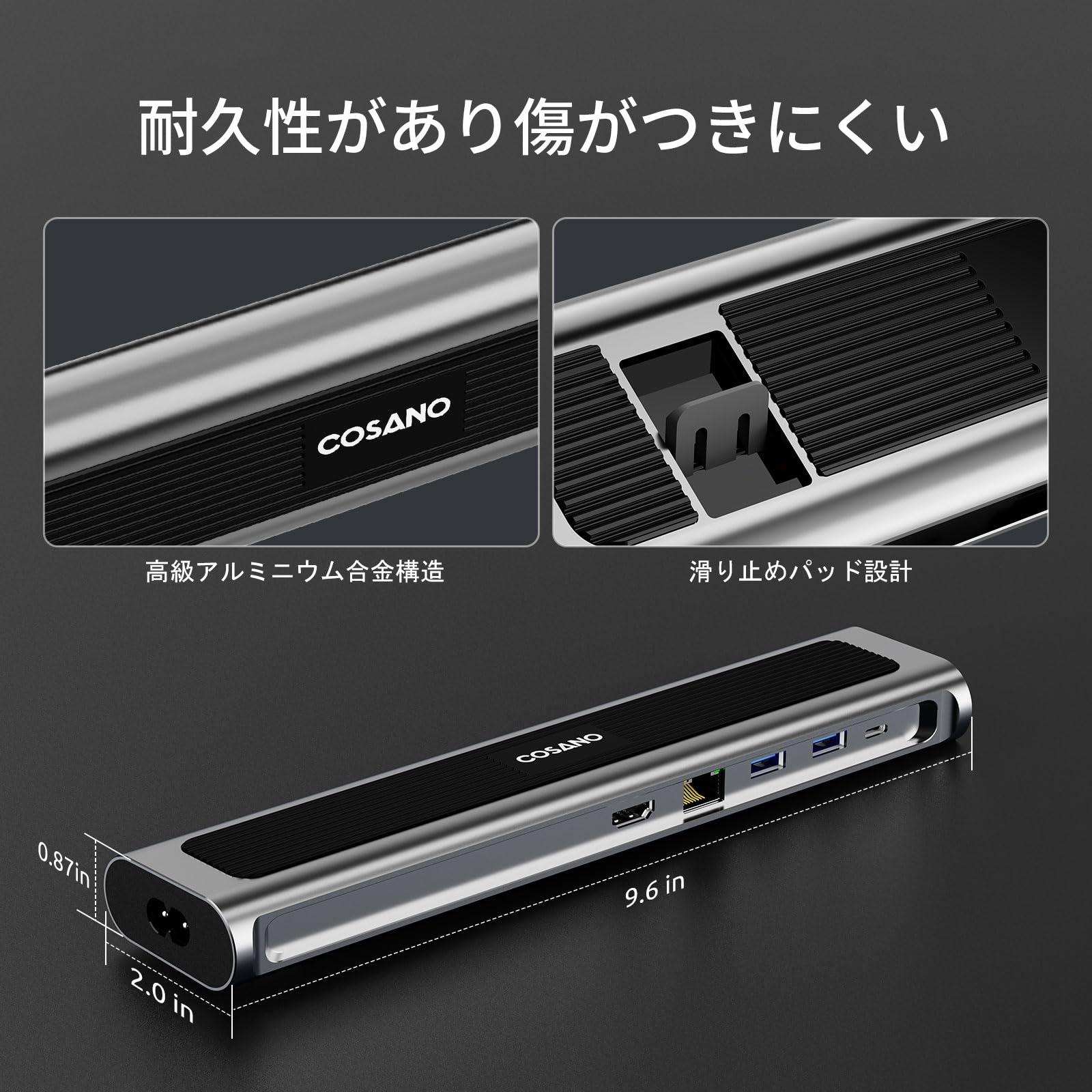 Amazon.co.jp: COSANO 100W MacBook Pro Docking Station