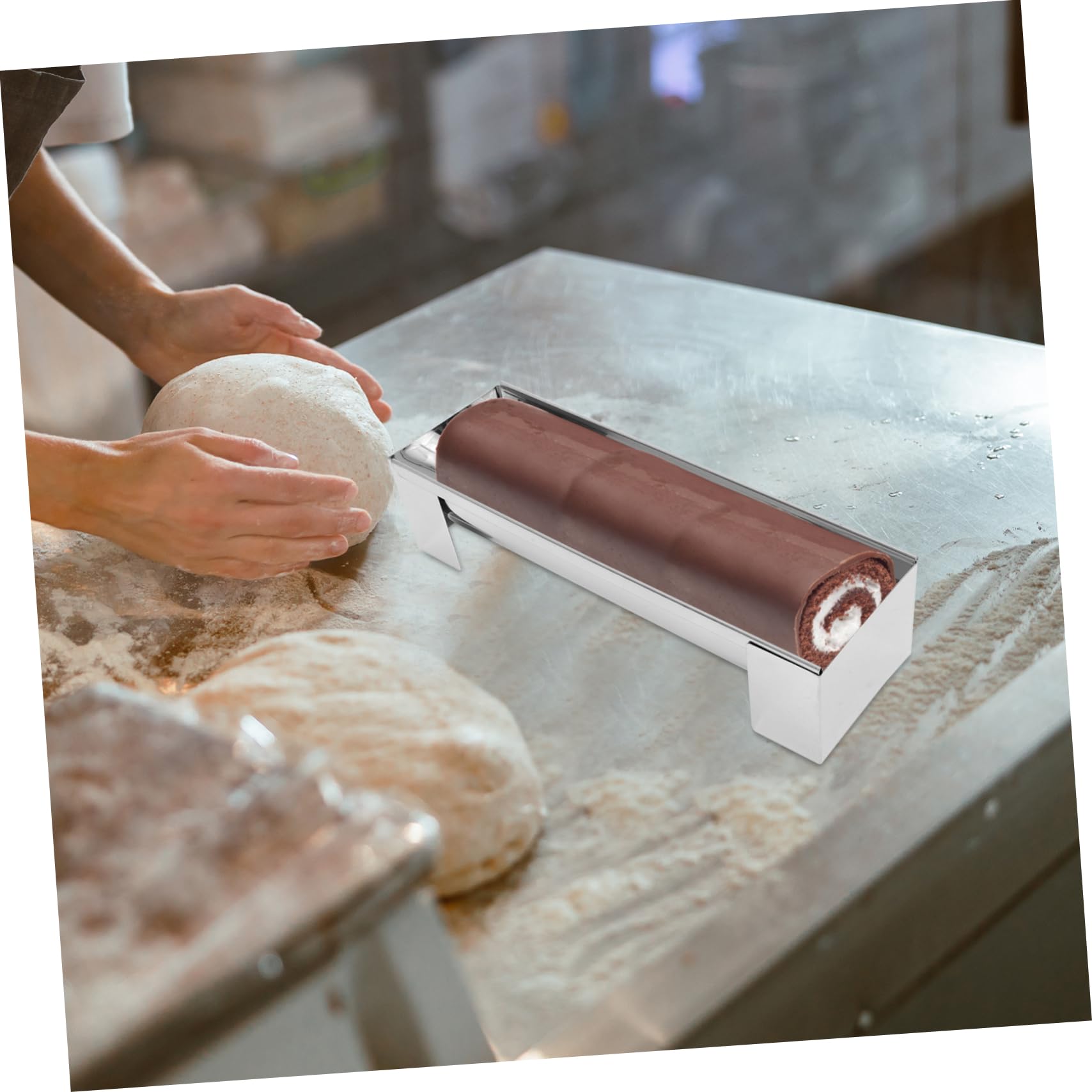 Alipis Lot De 5 Moules À Gâteaux en Acier Inoxydable en Forme De U Outils De Cuisson Polyvalents pour Un Usage Domestique