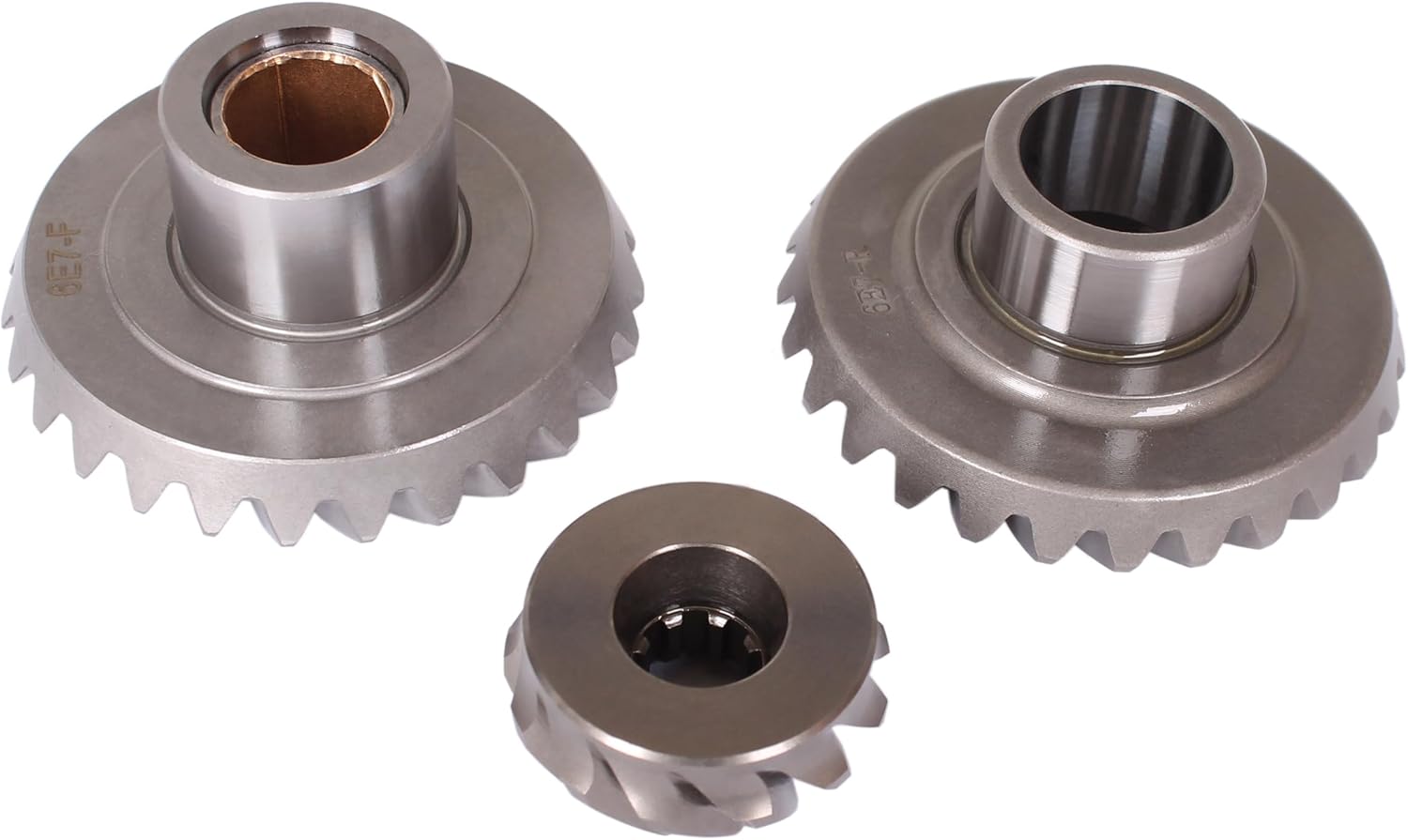 Outboard Engine 6E7-45551-00 Pinion & 6E7-45560-00/01 Forward & 6E7-45570/45571-00 Reverse Gear Set for Yamaha 9.9HP 15HP 20HP 6AH Boat Motor