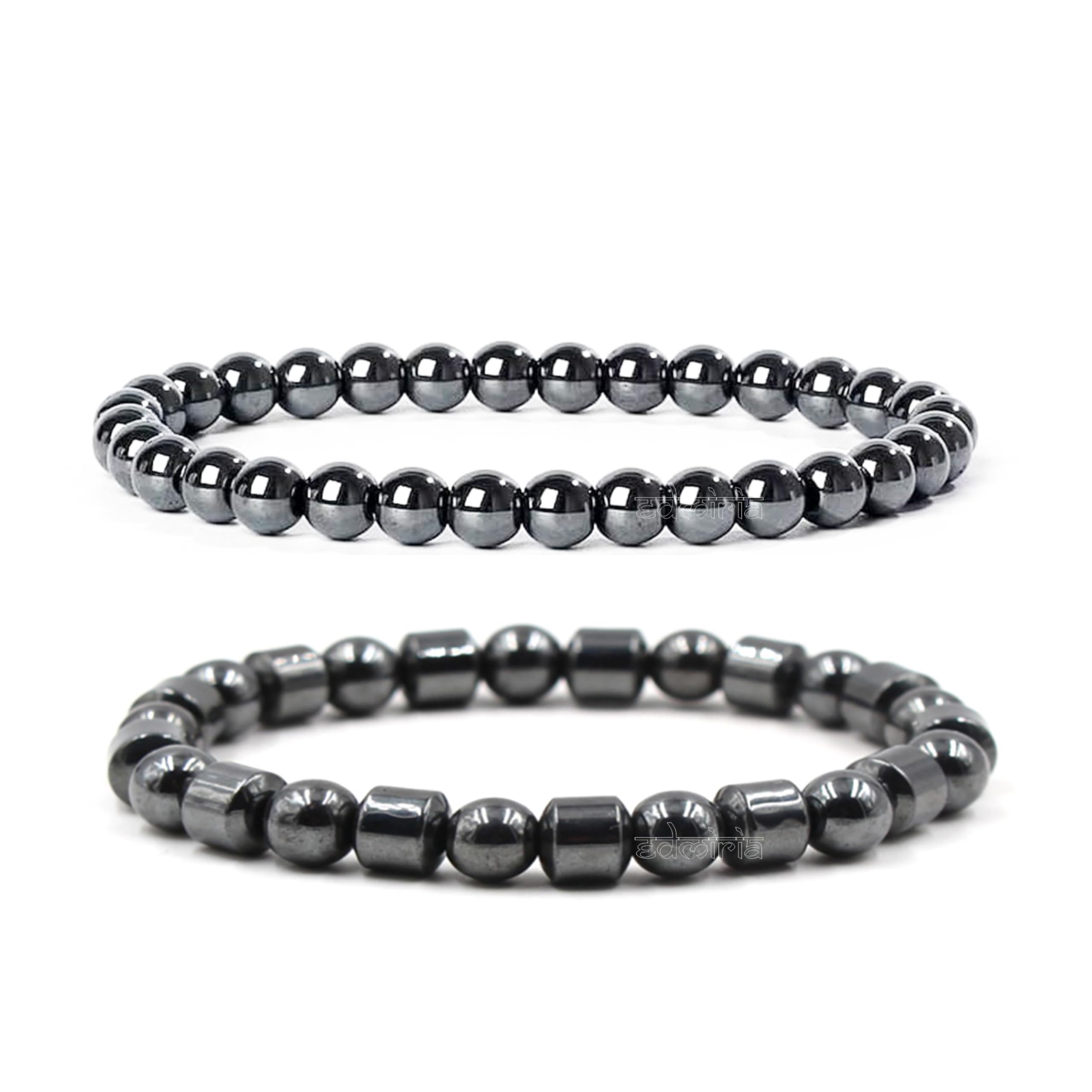 See full amazon price history chart for EDMIRIA 6mm Magnetic Hematite Natural Gemstone Metal Balancing Energy Therapy Bracelets For Healing -Weight Managament - Stretchable Bracelet for Men & Women (D10- Pack of 2) EDMIRIA 6mm Magnetic Hematite Natural Gemstone Metal Balancing Energy Therapy Bracelets For Healing -Weight Managament - Stretchable Bracelet for Men & Women (D10- Pack of 2) (B0CNN5X6R1) Amazon Price History, Amazon Price Tracker