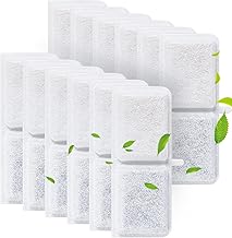 MyfatBOSS 12 Stück Katzenbrunnen Filter, Trinkbrunnen Filter für 3,2L Batteriebetriebenen Katzenbrunnen mit Bewegungsmelder, Ersatzfilter Wasserbrunnen für Katzen