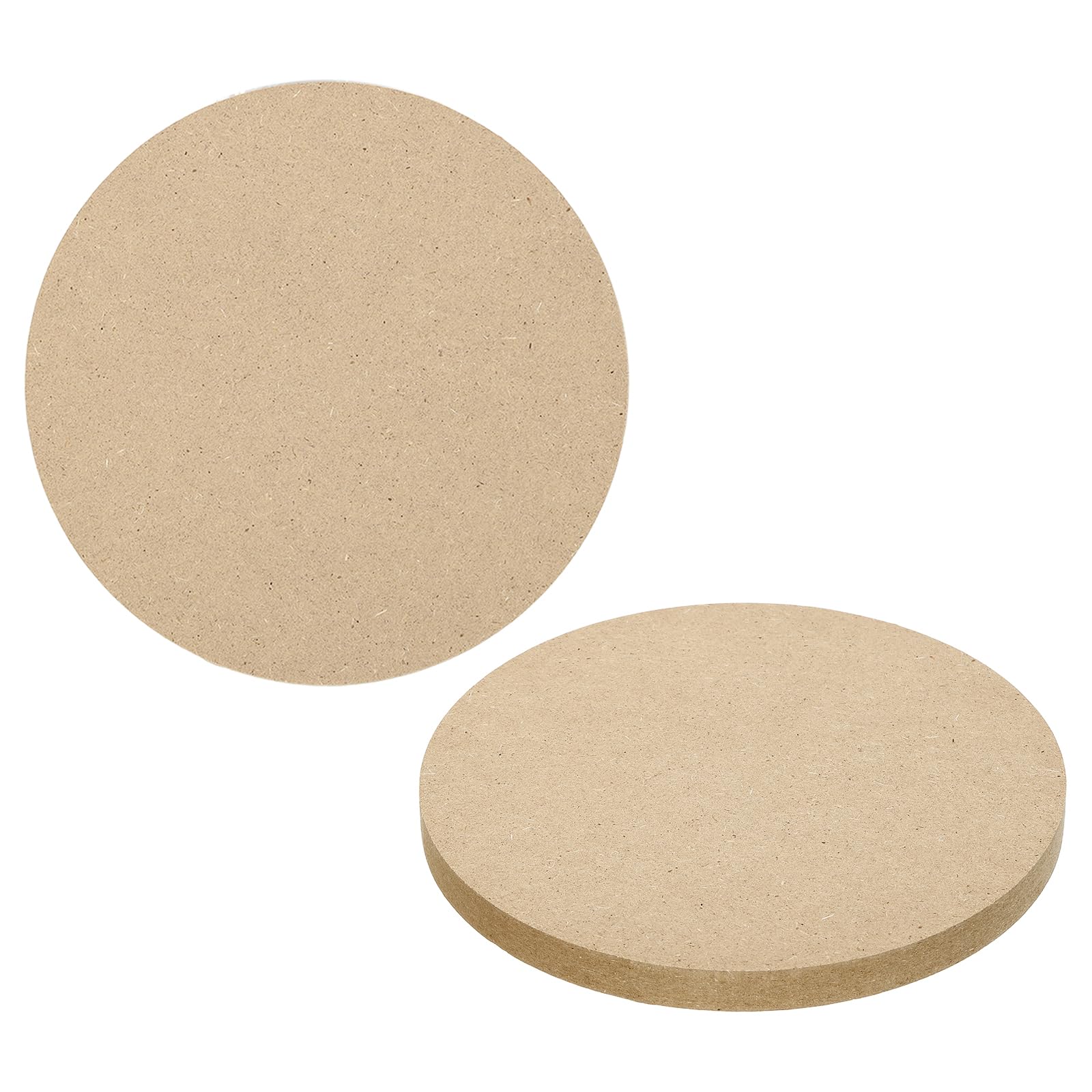 sourcing map 2 Pcs Clay Wedging Board for Pottery, 4.7 Inch Round Pottery Wheel Bats 9mm Thick Clay Mat Ceramic Drying Slab for Ceramics Making
