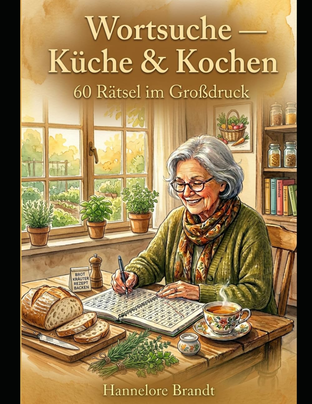 Wortsuche - Küche & Kochen: 60 Rätsel im Großdruck - Band 5