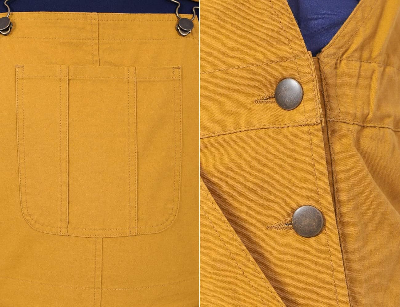 DISHANG Men's High Back Bib Overall with Adjustable Shoulder Straps and Multiple Functional Pockets: Clothing, Shoes & Jewelry