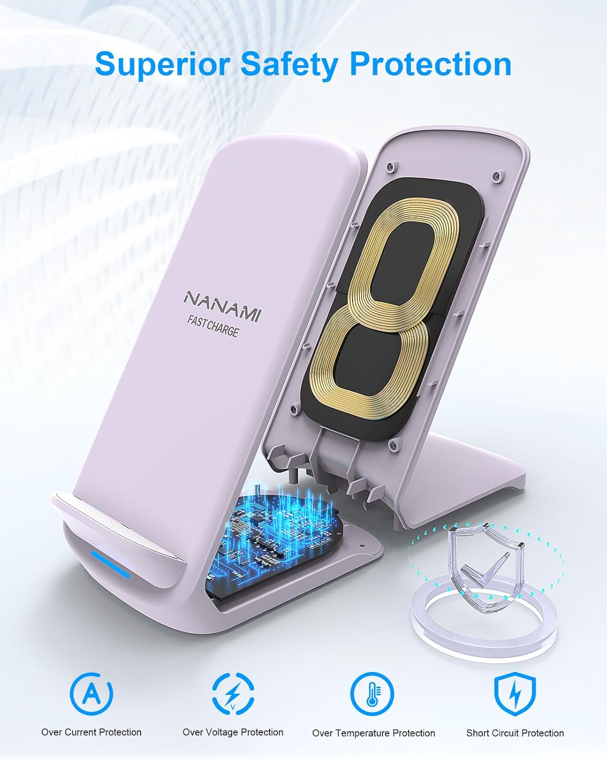 Charging Stand Nanami Wireless Charger Pad Nanami Anker NANAMI