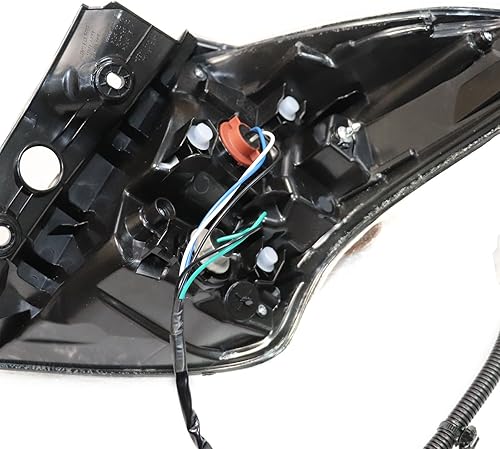 Miniatura 5 de Fetcoi Luces traseras exteriores, lámpara de luz trasera exterior, lado izquierdo del conductor, repuesto para Toyota RAV4 2016-2018, TO2804133