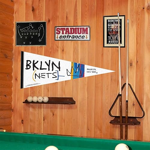 Miniatura 2 de WinCraft Bandera de banderín de Brooklyn Nets City Edition