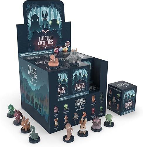 Miniatura 3 de Unstable Games Twisted Cryptids - Mini figura de vinilo ciega  Incluye una tarjeta promocional jugable  Bonita caja misteriosa adorable