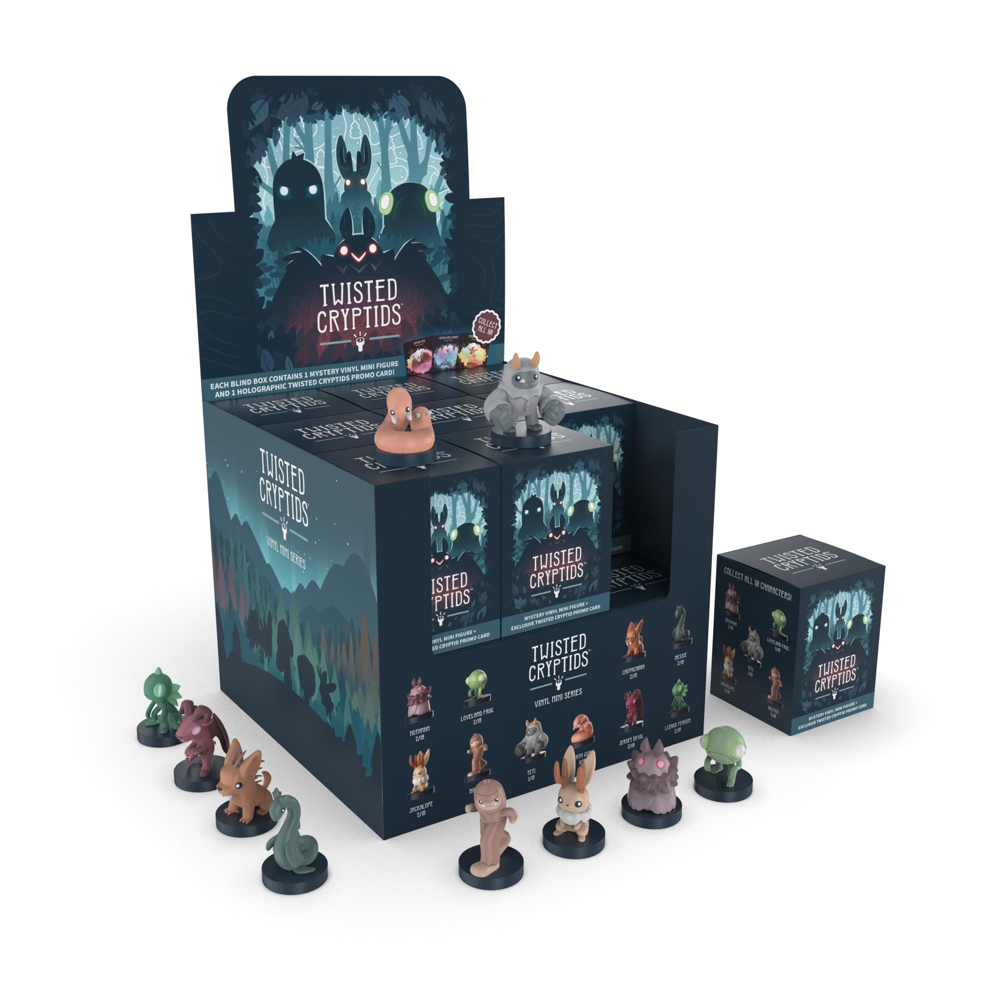 Amazon.com: Unstable Games Twisted Cryptids Vinyl Mini Figure