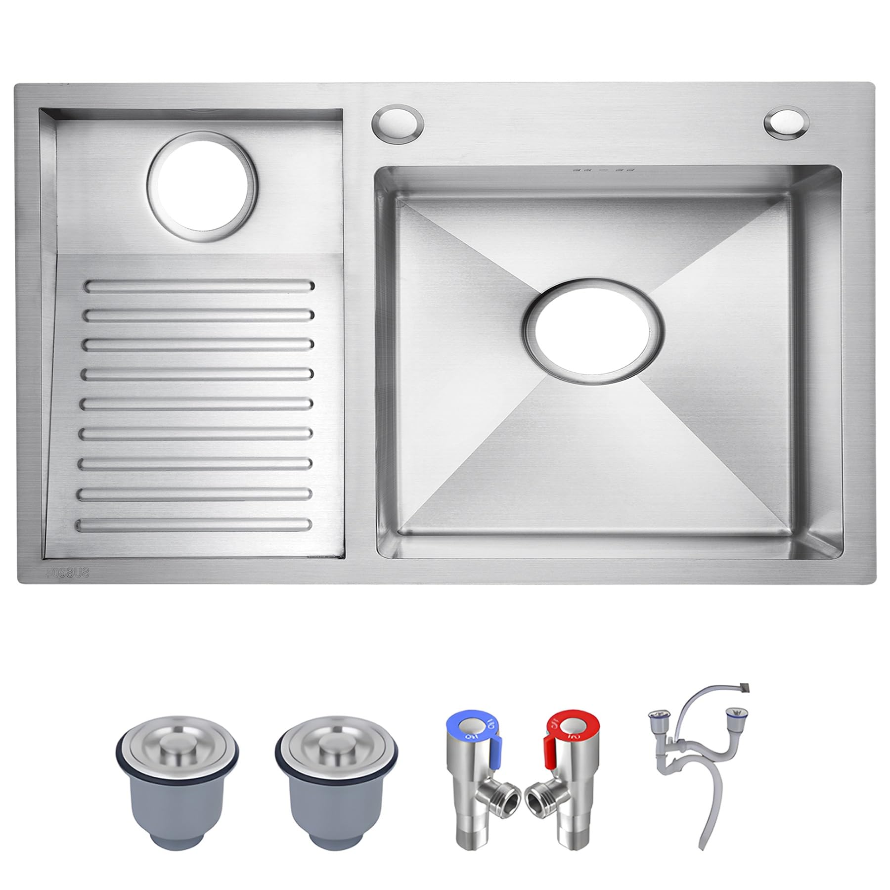 Lavabo de salle de bain et buanderie avec plan de lavage pour balcon