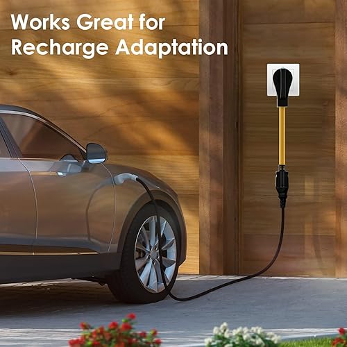 Miniatura 4 de 240 V a 120 V NEMA 14-50P a 5-15R5-20R Adaptador de hoja en T 12AWG STW cables de cobre RV Generador Adaptador de cable de alimentación 50 Amp a 20