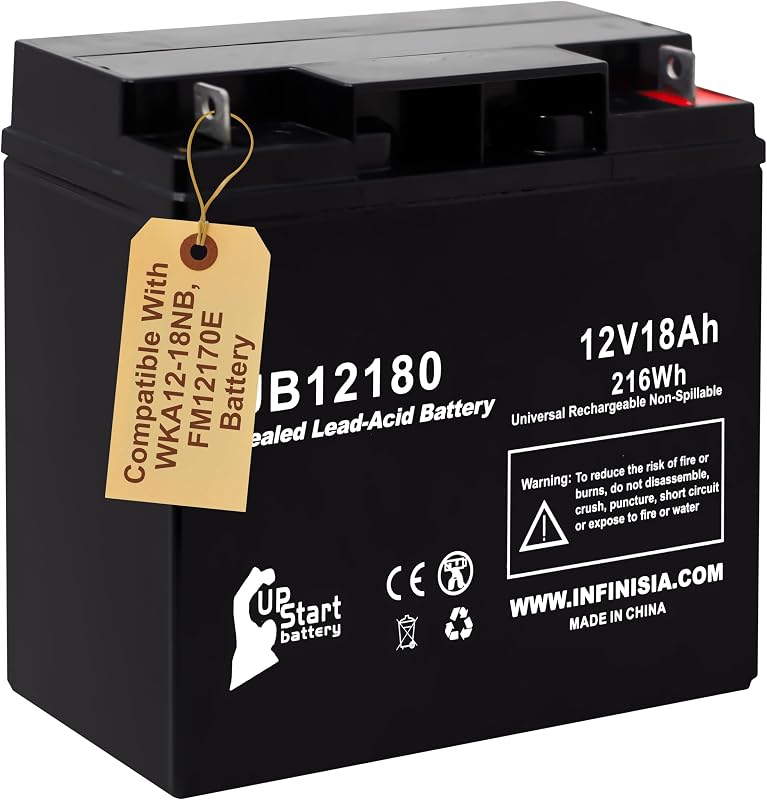UB12180 12V 18Ah Reemplazo para batería SEALAKE FM12170 | Batería de plomo ácido sellada universal de repuesto APC Smart 1500 Smart-UPS 3000 RBC7 RBC43 SUA1500