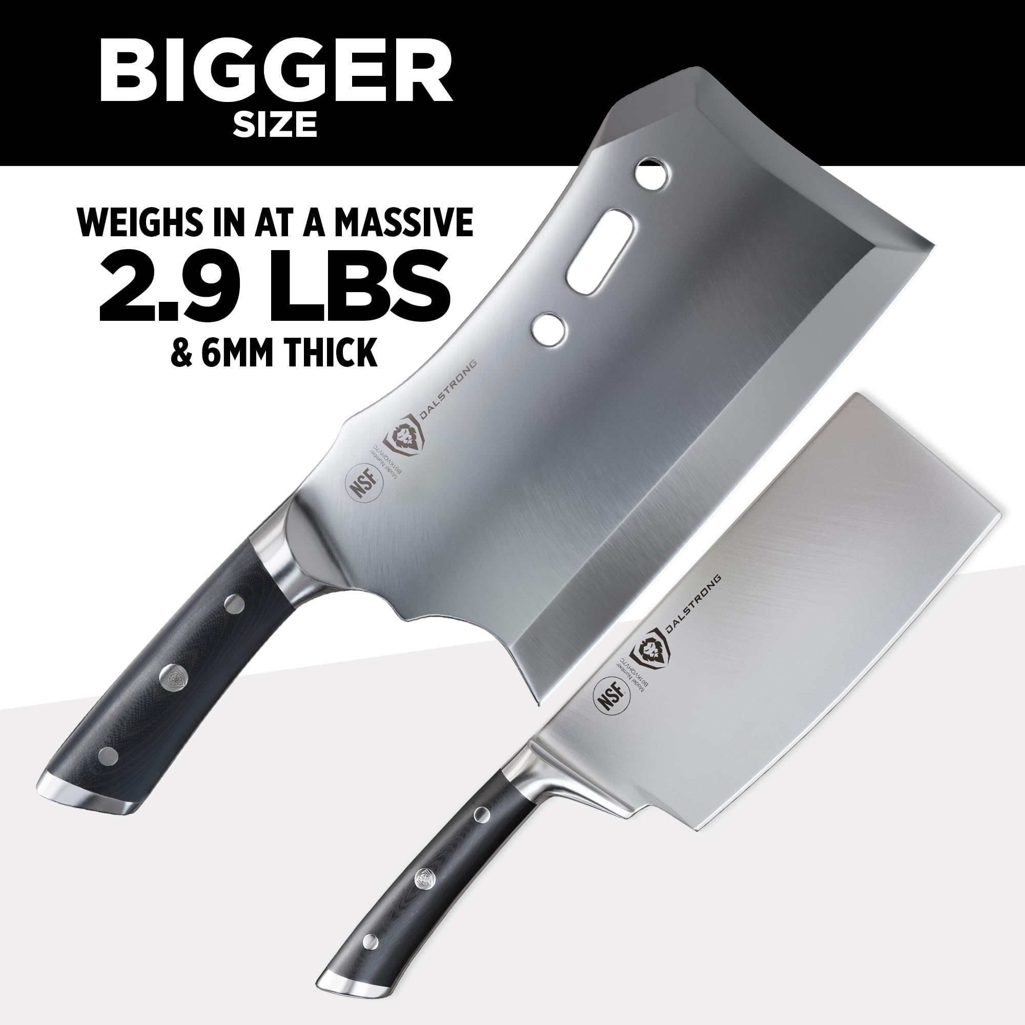 Amazon | Dalstrong オブリテレーター 肉切り包丁 - 23cm(9インチ