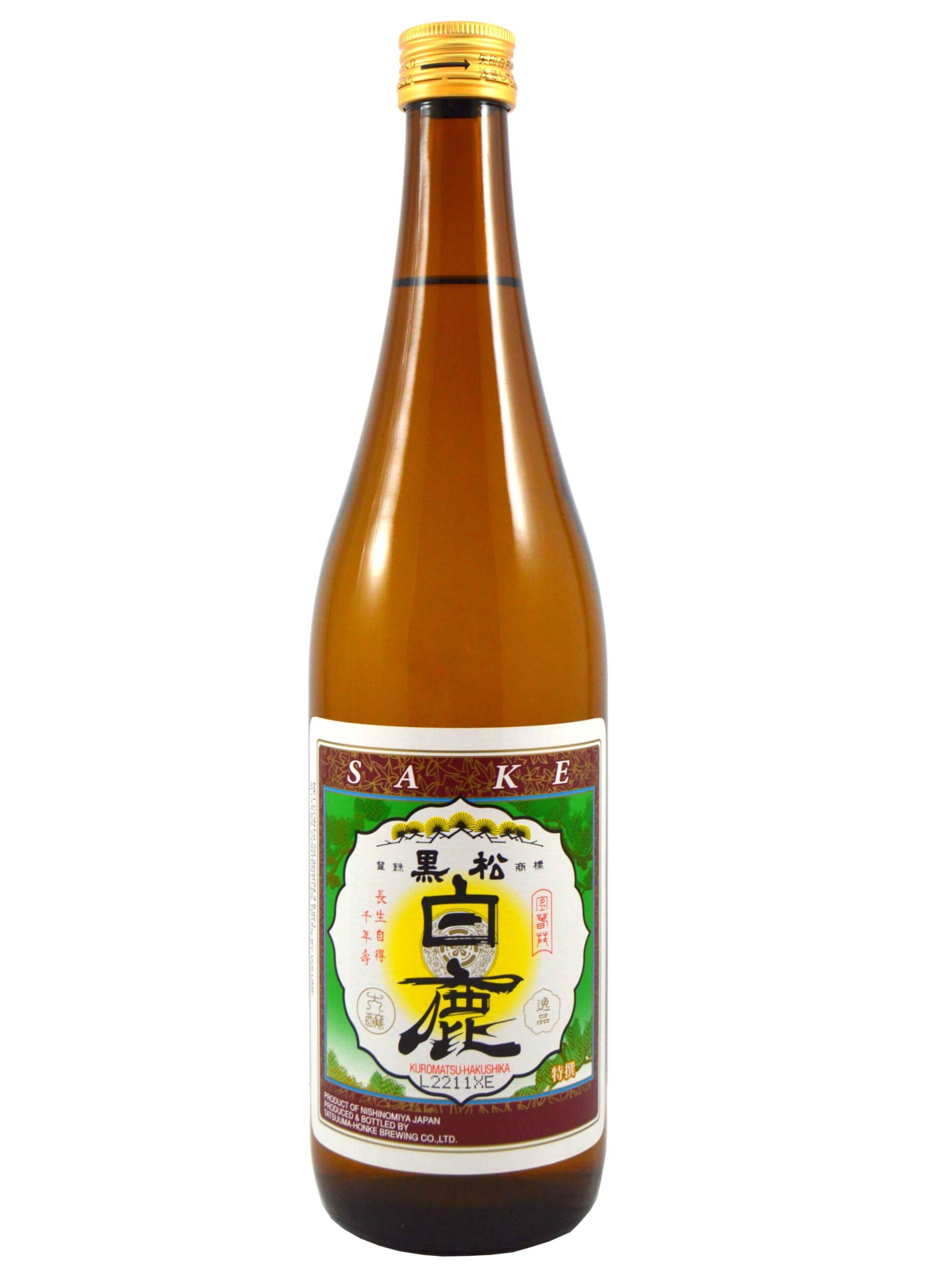 Sake Kuromatsu Hakushika Junmai