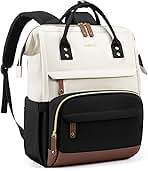 LOVEVOOK Laptop Backpack for Women, 15.6 Inch Work Business Backpacks Purse With Large Capacity, Waterproof Nurse Bag College Bookbag for School, Waterproof Casual Daypack for Travel