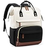 LOVEVOOK Laptop Backpack for Women, 15.6 Inch Work Business Backpacks Purse With Large Capacity, Waterproof Nurse Bag College Bookbag for School, Waterproof Casual Daypack for Travel