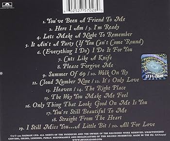 (CD)Bare Bones (best Of-li／Bryan Adams Bryan Adams - Bare Bones - Amazon.com Music