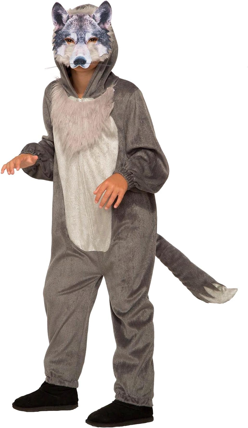 Rubies Unisex Child Forum Wolf Costume Jumpsuit and MaskChild's Costume