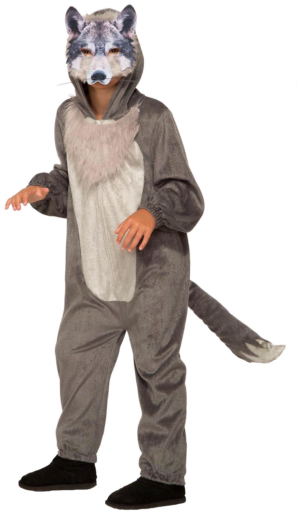 Rubies Unisex Child Forum Wolf Costume Jumpsuit and MaskChild's Costume