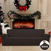 Vista 365 de Easy-Going - Funda elástica para sofá, 1 pieza, protector de muebles, suave, con parte inferior elástica, para niños, tela de jacquard de poliéster