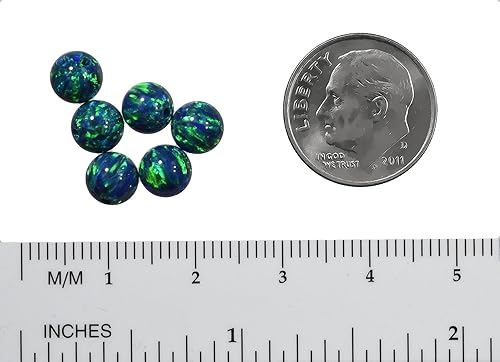 Miniatura 3 de cuentas de ópalo de fuego.