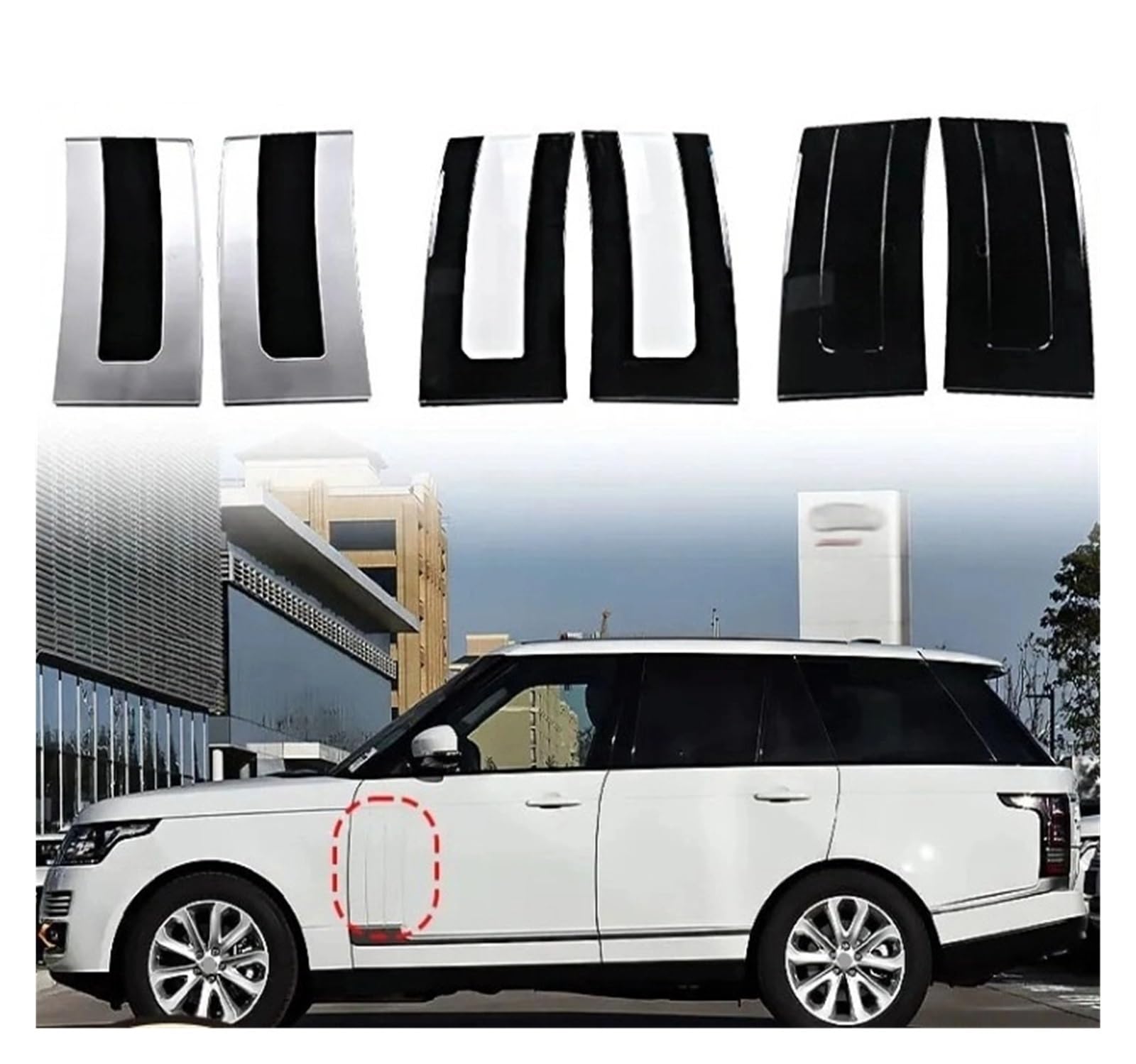 レンジローバー4th L405 純正フェンダーパネル 左右セット Amazon | 車のドアサイドベントカバー、ランドローバーレンジローバー