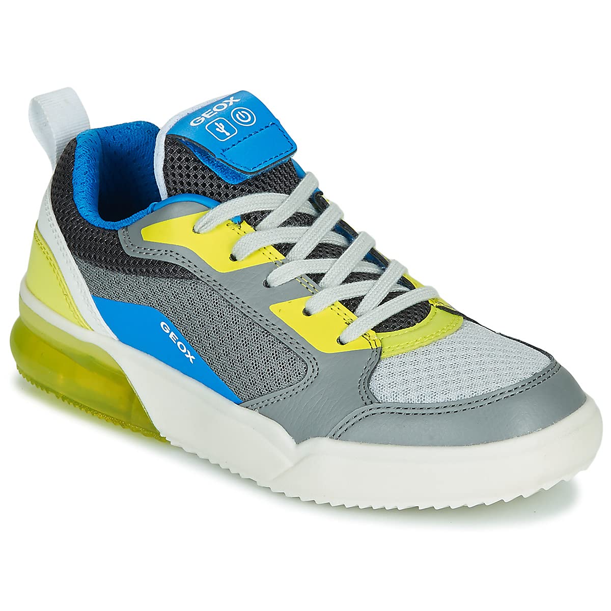 Geox ragazzo Scarpe da Città Con Lacci J GRAYJAY Boy,Scarpe Sportive