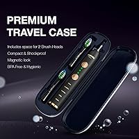 Vista 4 de Wagner Stern Edición WHITEN+. Cepillo de dientes eléctrico blanqueador con sensor de presión. Ofrece 5 modos de cepillado, 3 intensidades, 8