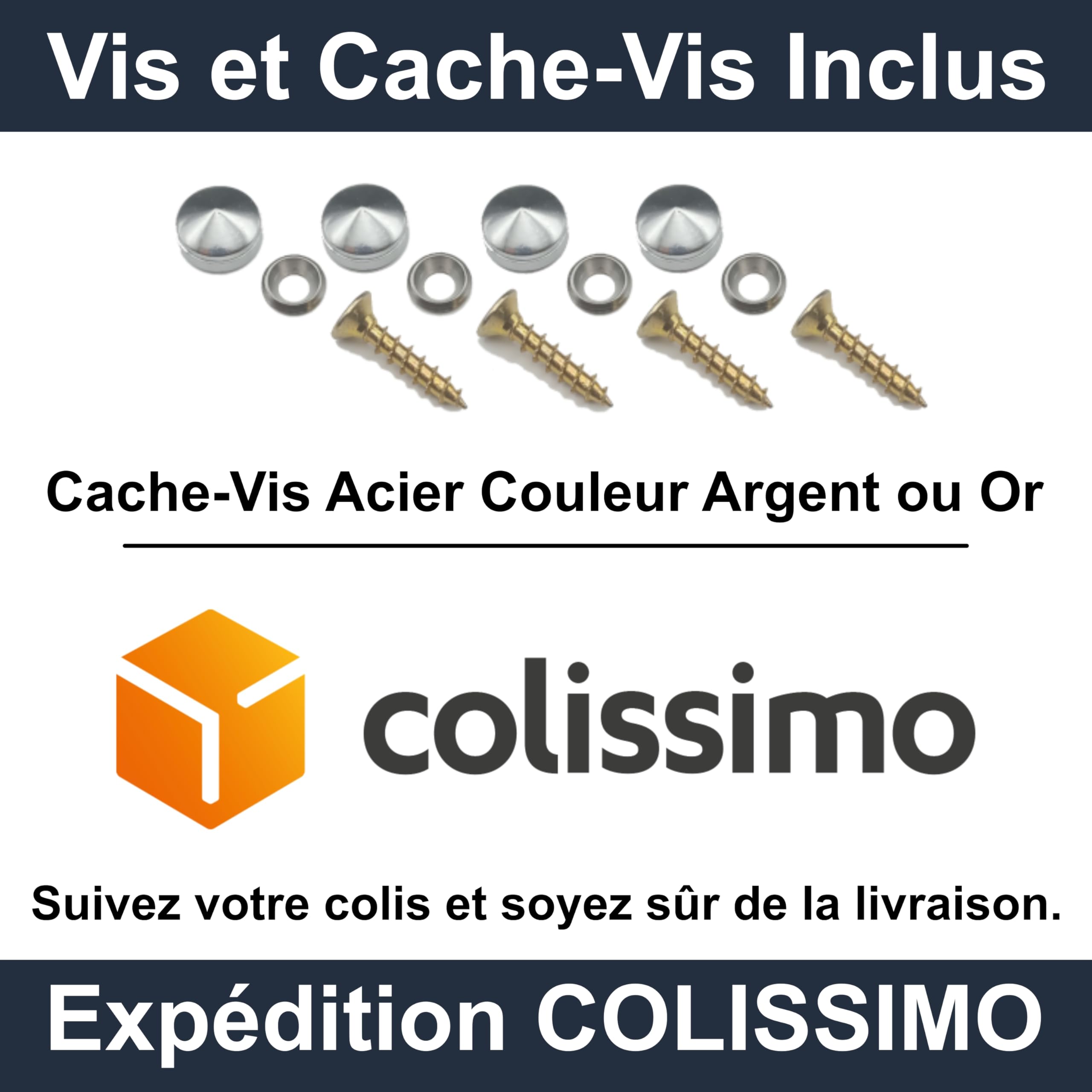Plaque Professionnelle Personnalisable PVC 30x20 cm - Épaisseur 3 mm - Cabinet Médical, Professions Libérales - Gravure Laser - Résistante Extérieur Intérieur - Vis et Cache-Vis Inclus (Argent)