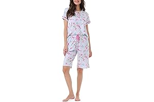 Karen Neuburger Pajama Set: Comfort Amidst Serenity