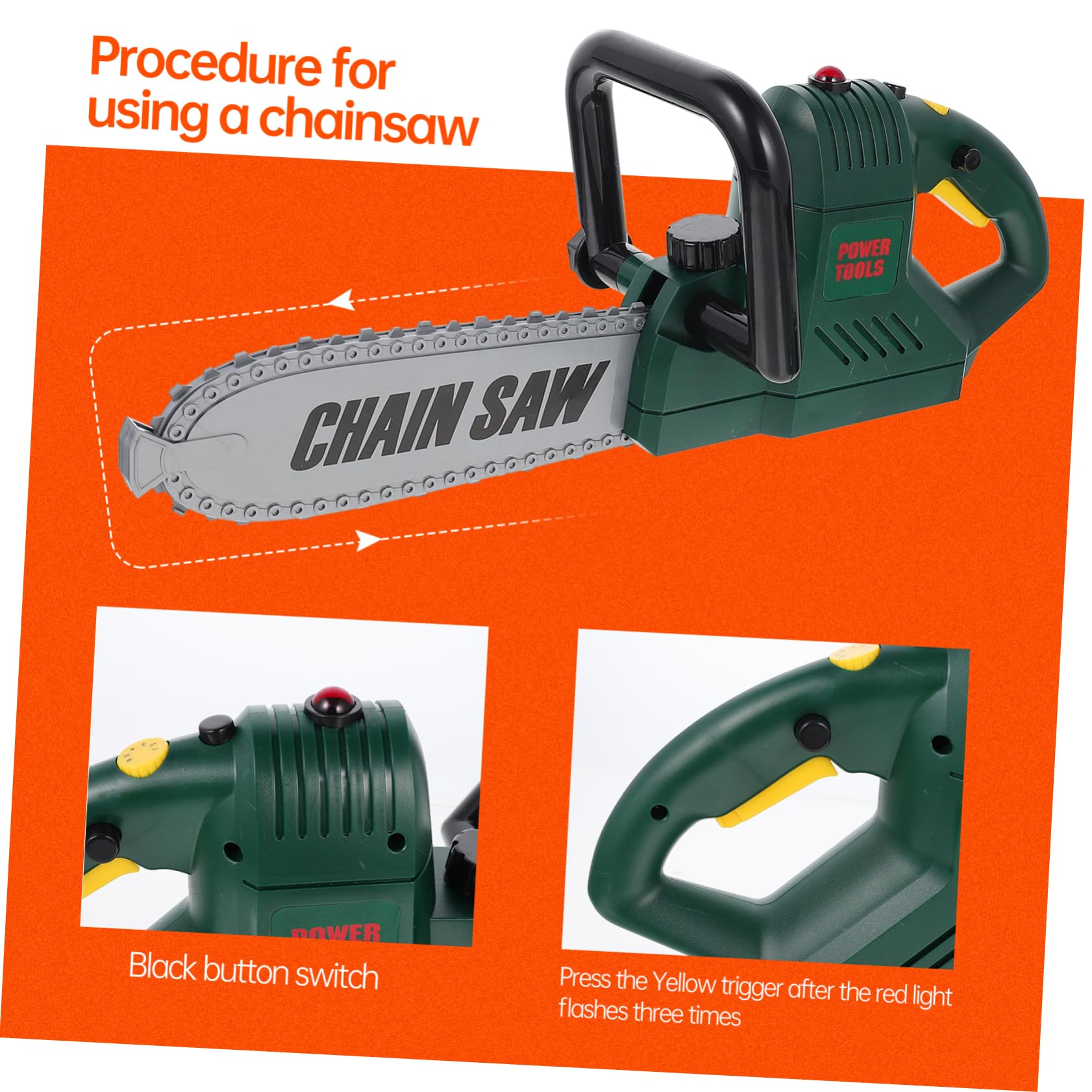 Toddmomy 1Pc Role Play Simulation Electric Cutter Tool Educational DIY for Social Skills Development Present for Creative Play and Learning