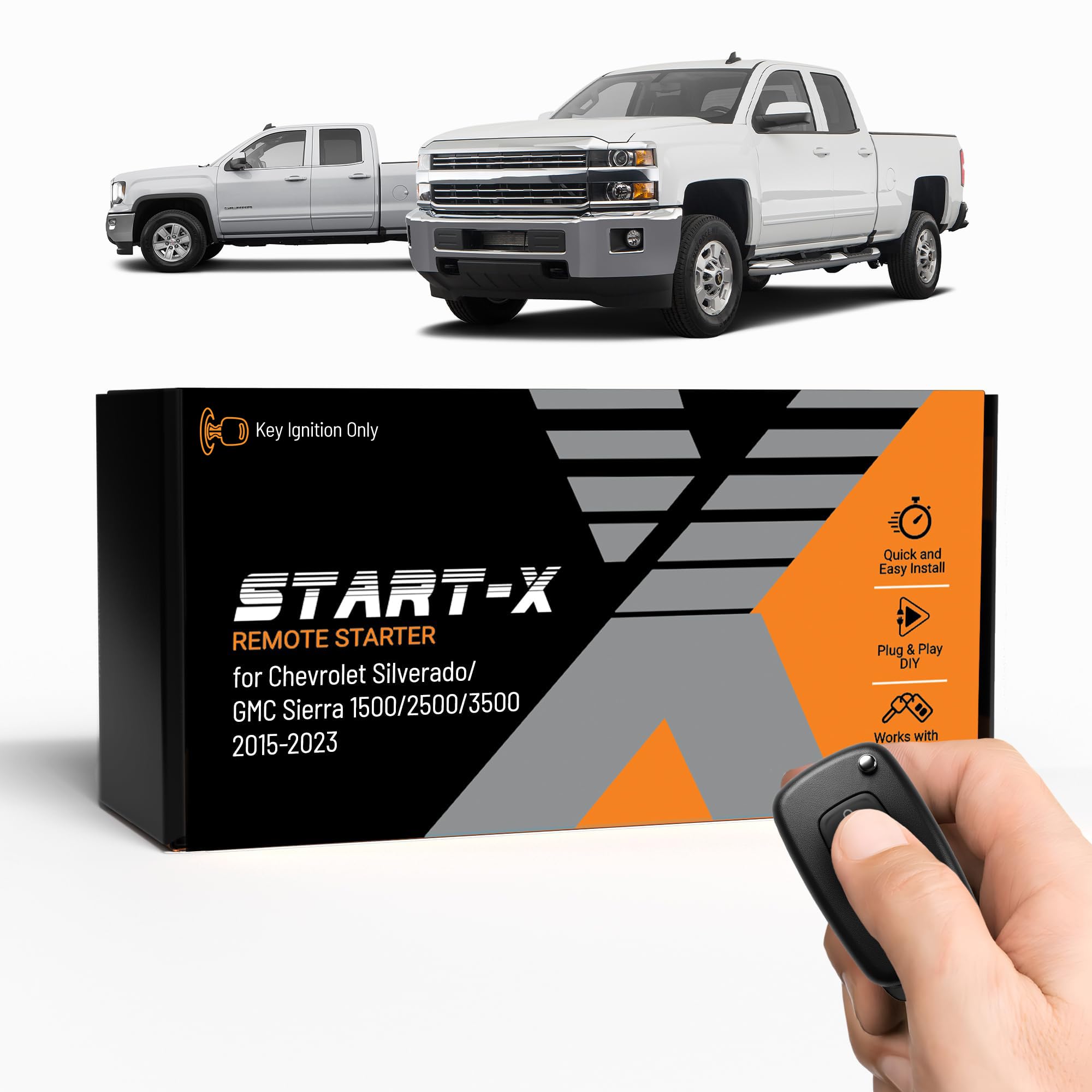 Start-X Remote Start Kit for Select Silverado &amp; Sierra 1500/2500/3500