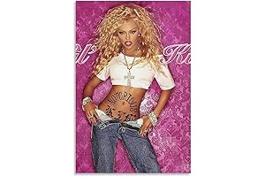 LONHAOCEN Lil Kim Poster Canvas Poster Bedroom Decoration