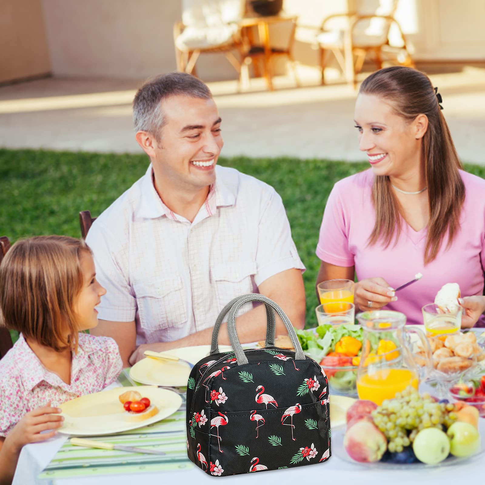 Mecctuck Borsa Termica Pieghevole a Tenuta Stagna per Pranzo Escursionismo Picnic Lavoro