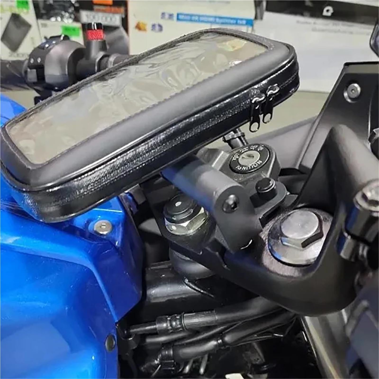 Accessori Moto Supporto Telefono Cellulare Scheda Navigazione GPS Per Suzuki GIXXER 250SF 2020-2023