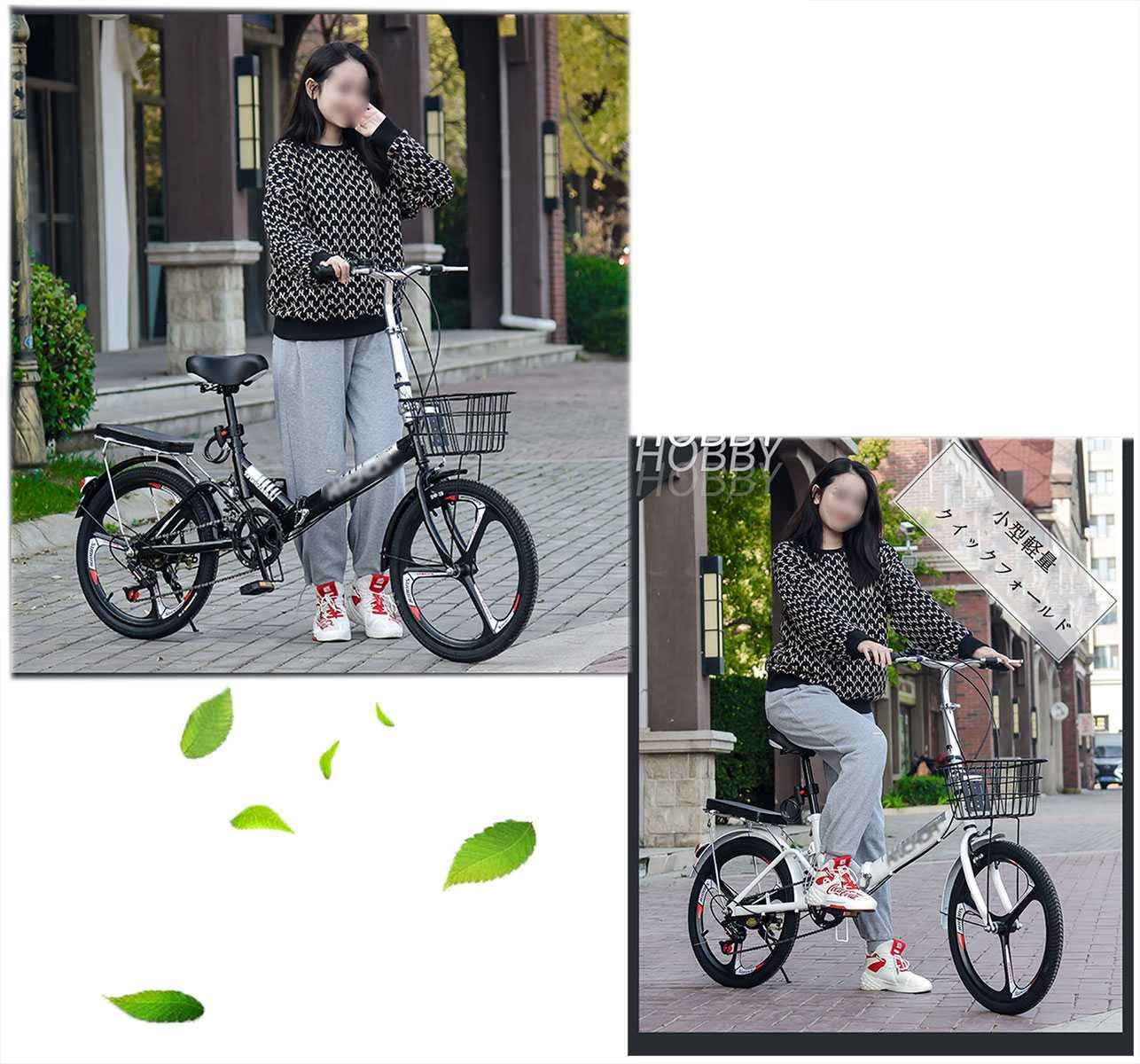 〇 札幌 未使用 20インチ 折りたたみ 自転車 折り畳み 切替なし