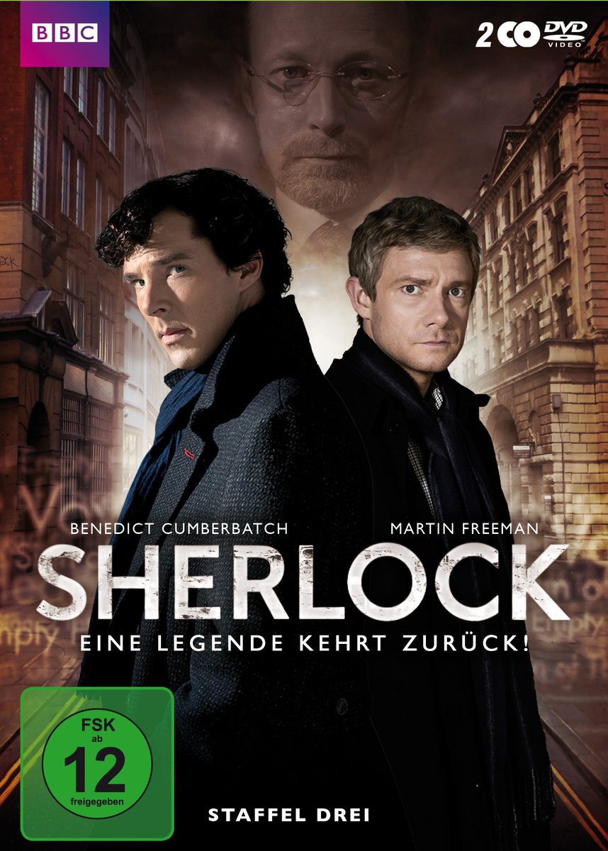 SHERLOCK-STAFFEL 3 - MOVIE [DVD] [2013]