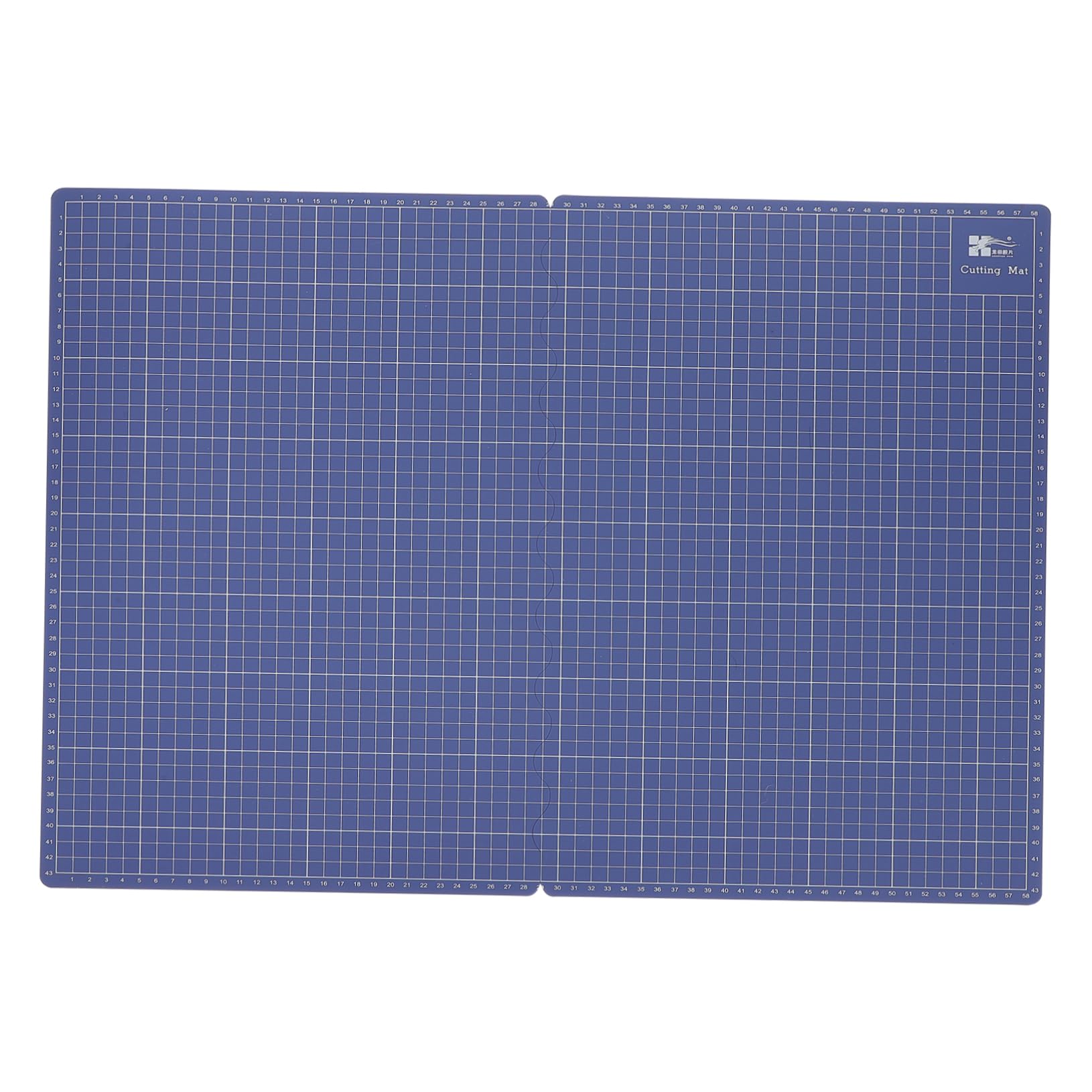 Alfombrilla de Corte Plegable Autorrreparable Azul Pvc