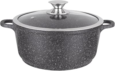 Kamberg — Olla baja 28 cm efecto piedra