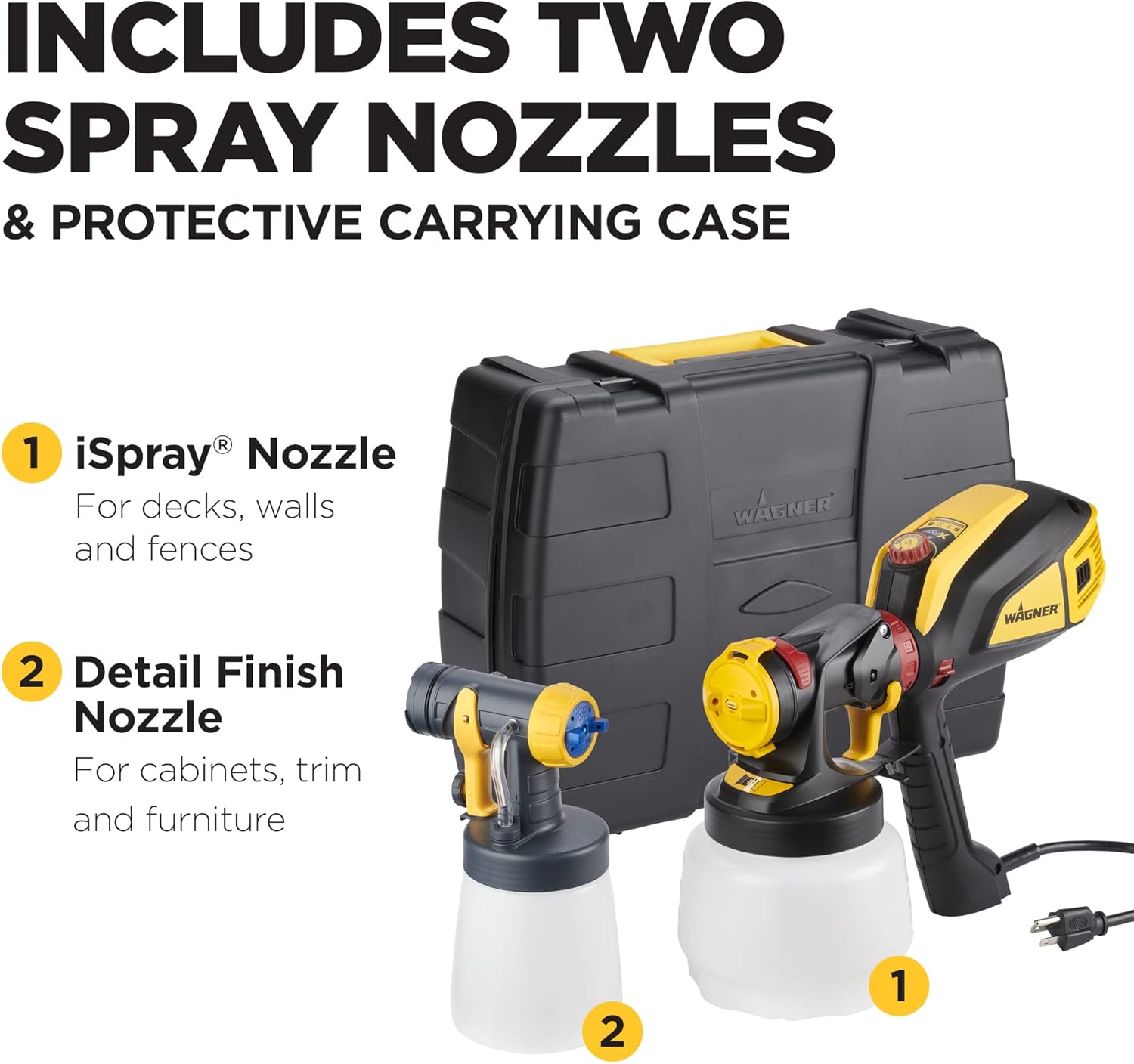 Wagner FLEXiO 595 Handheld HVLP Paint Sprayer Philippines Ubuy