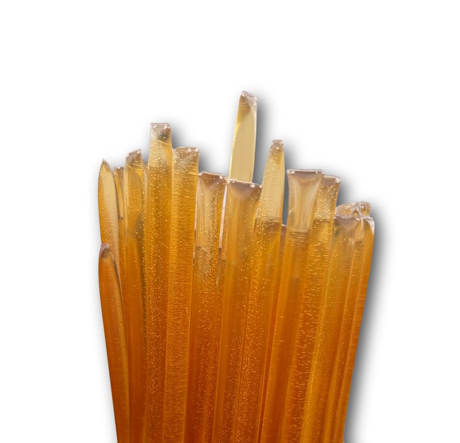 HoneyPlusCo | 100% Natural Honey Sticks - Orange Blossom (Unflavored) - 25 Pcs