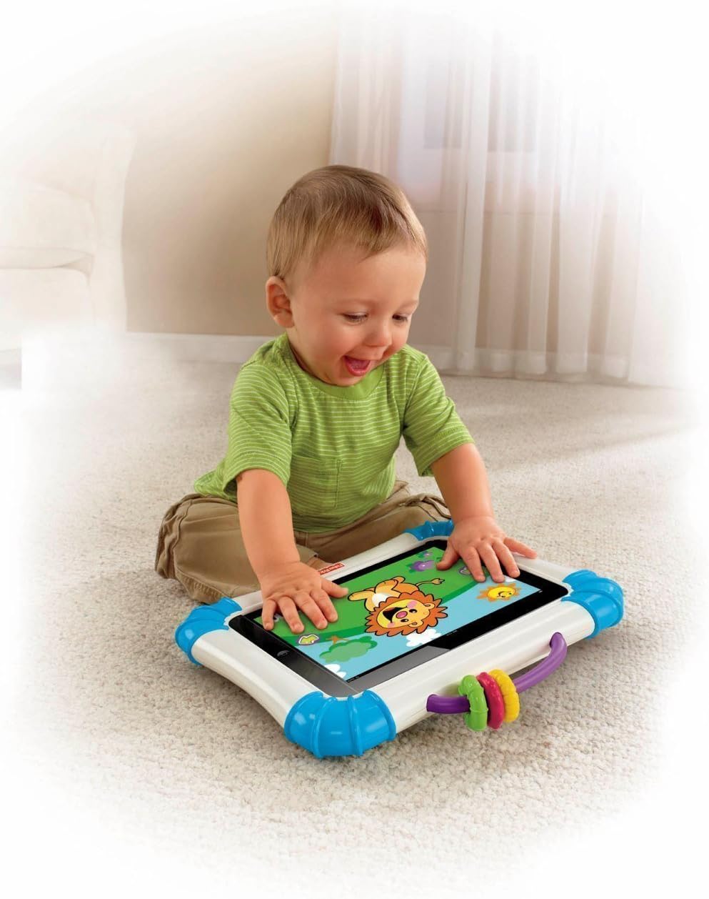 Fisher-Price Laugh & Learn Blue Apptivity Case for iPad Devices image 3