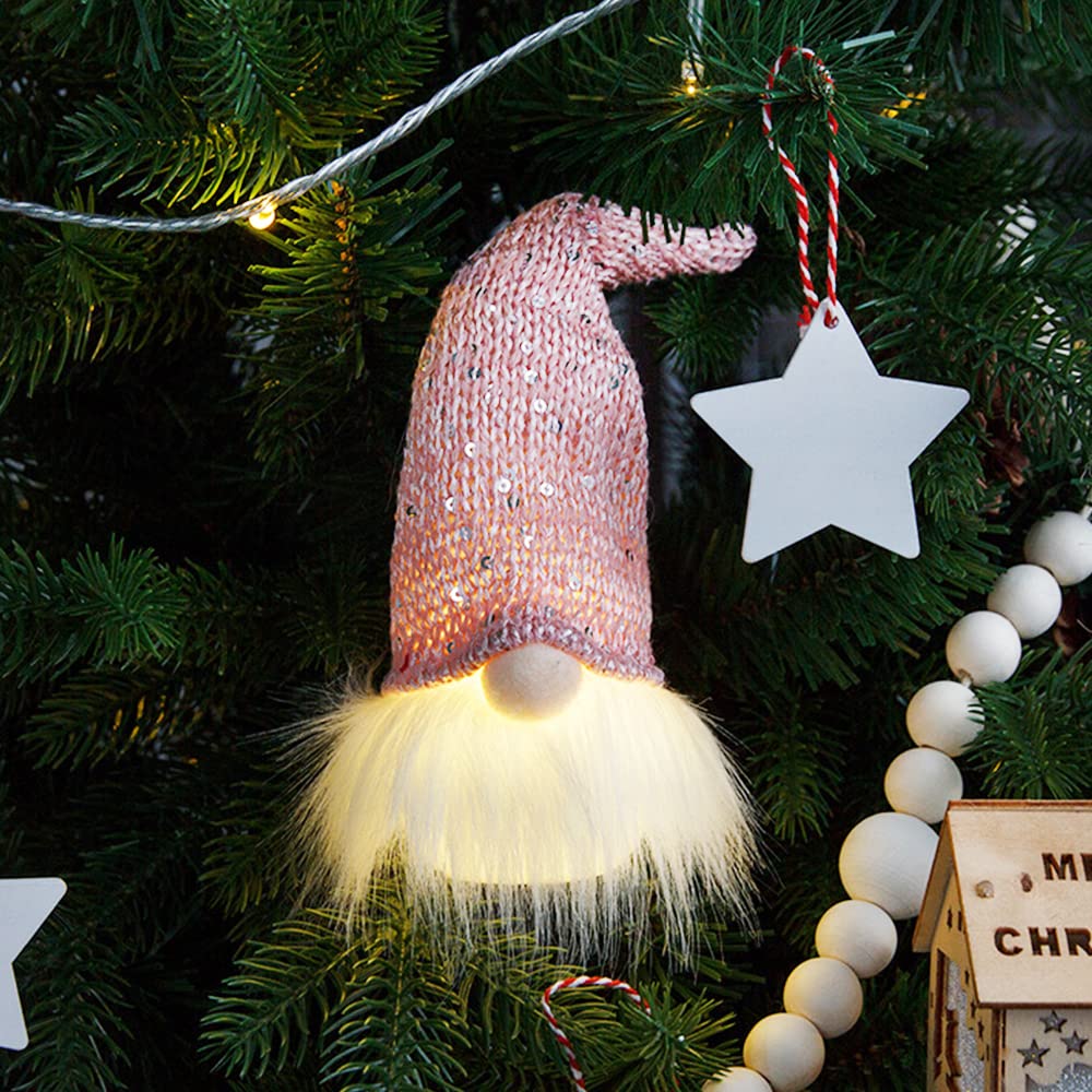 Weihnachtswichtel Figuren LED, Weihnachtsdeko Ameri Produktbild-Vorschau 8