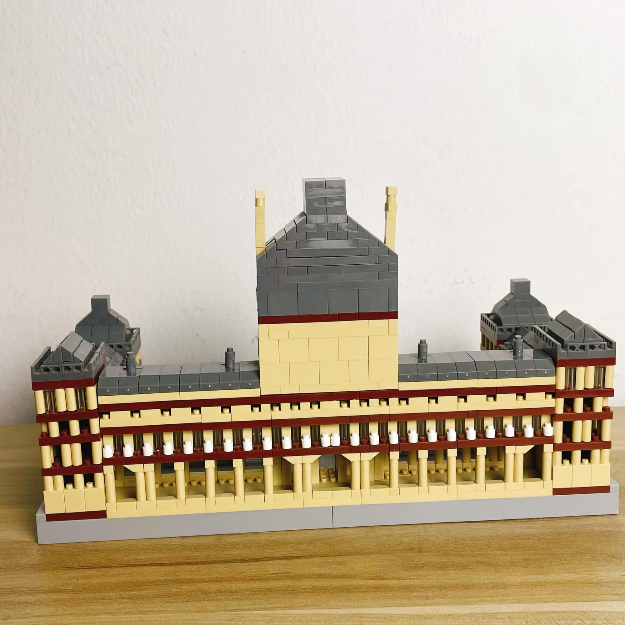 Louvre Micro Mini Bloques de Construcción Arquitectura Juguetes Conjuntos de Montaje Construcción Adulto Desata Tu Amor por El Louvre