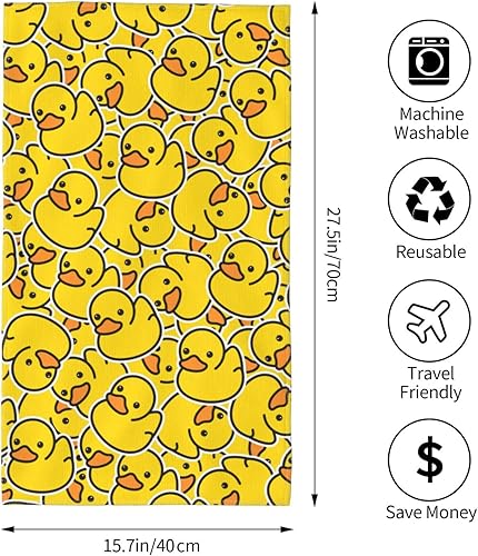 Vista 107 de Perinsto Toalla de mano de hojas de arce, toalla decorativa de hojas de otoño, multiusos para baño, cocina, gimnasio y spa, 27.5 x 15.7 pulgadas