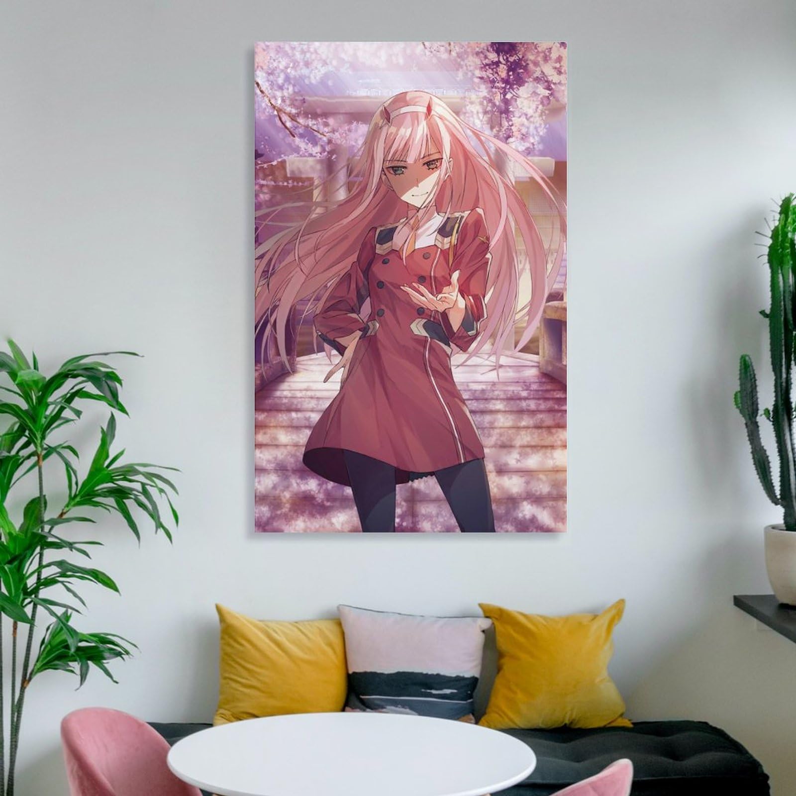 Amazon.co.jp: 絵画 ダリフラ ゼロツー ポスター 装飾画 Unframe