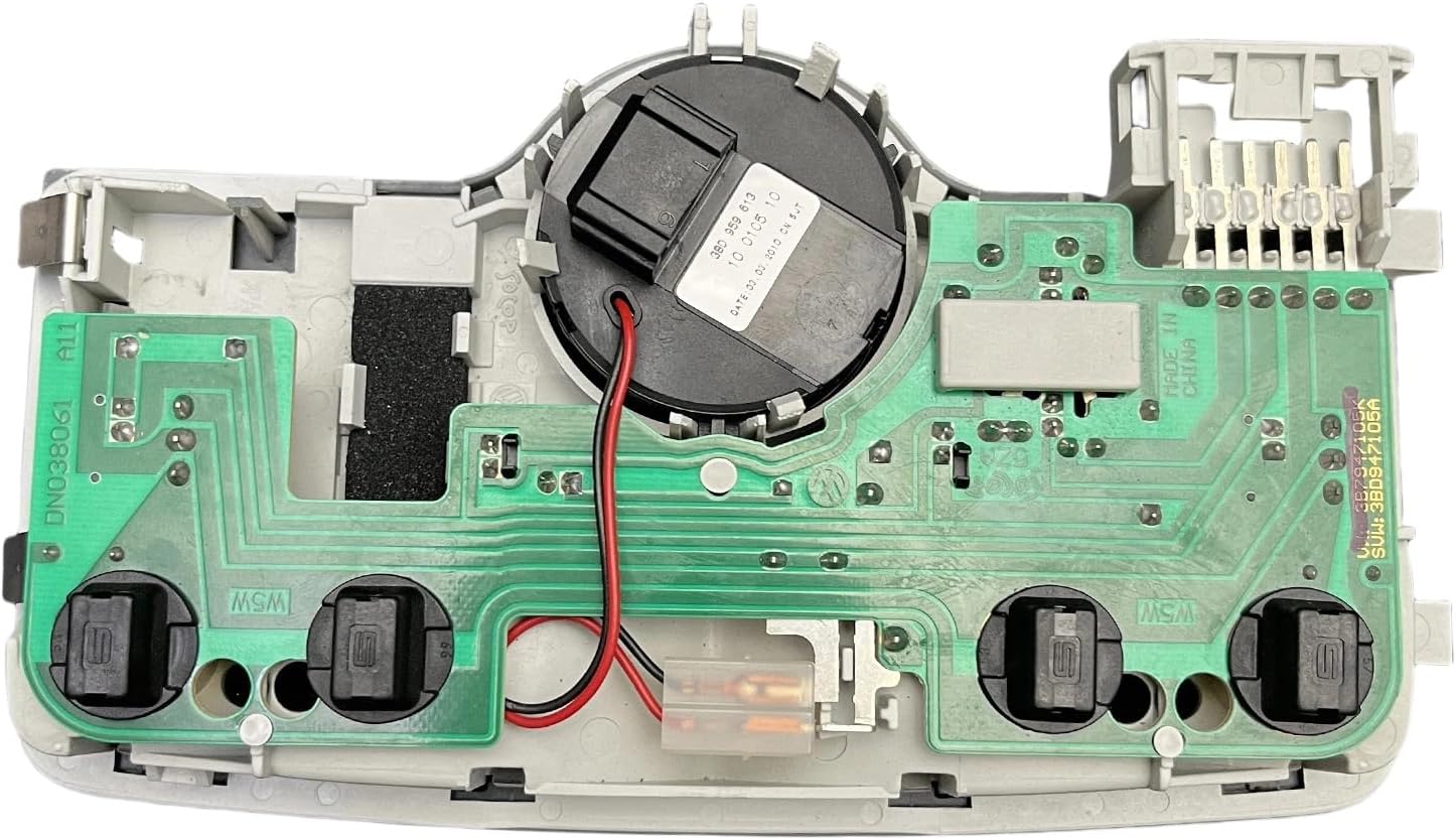 1 Pcs Automotive Overhead Consoles, Compatible with VW Passat B5 3BD 947 105 B 3BD 947 105B 3BD947105B, Overhead Console Dome