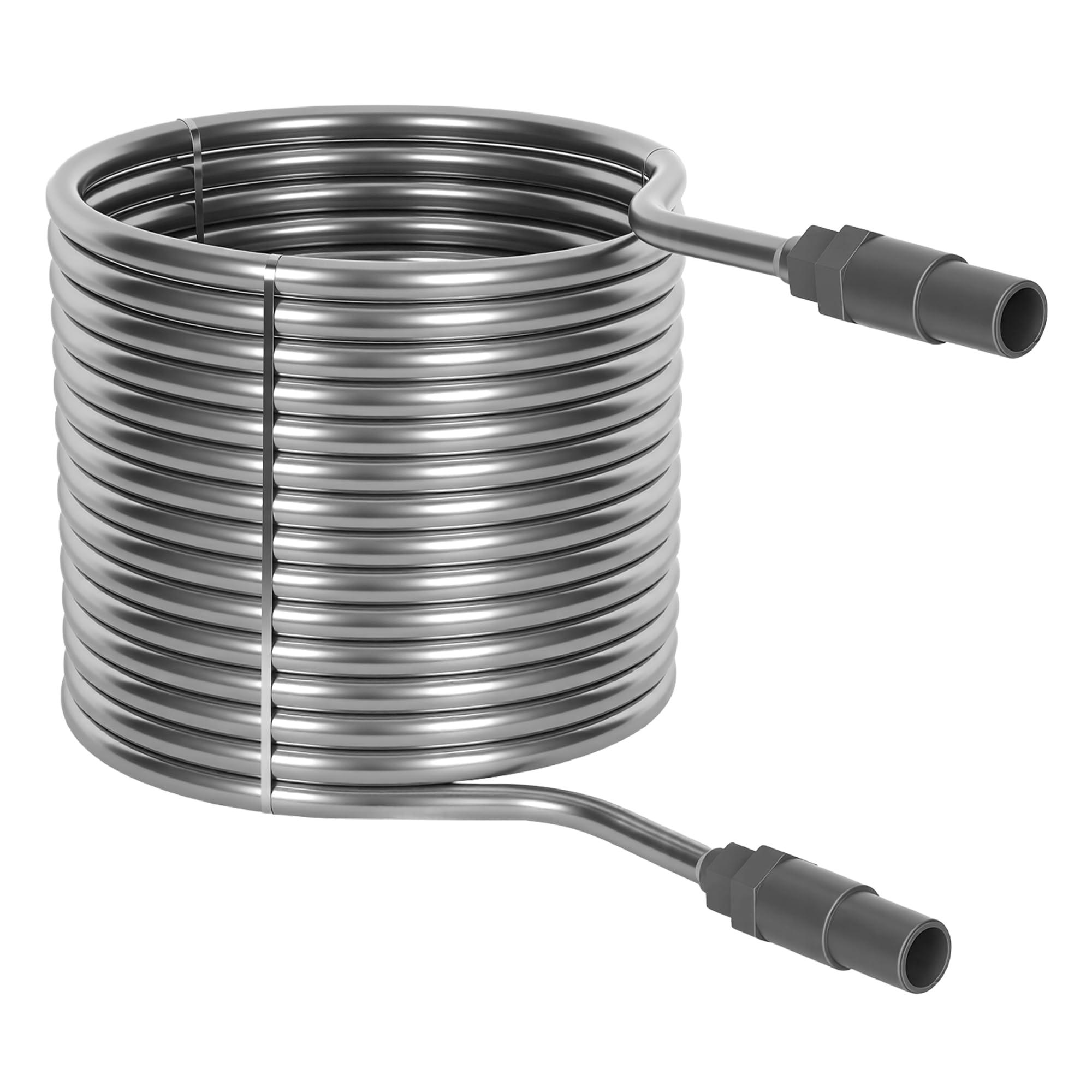 Spirala grzewcza ze stali nierdzewnej, 15 m, 17 mm, rura ciągła